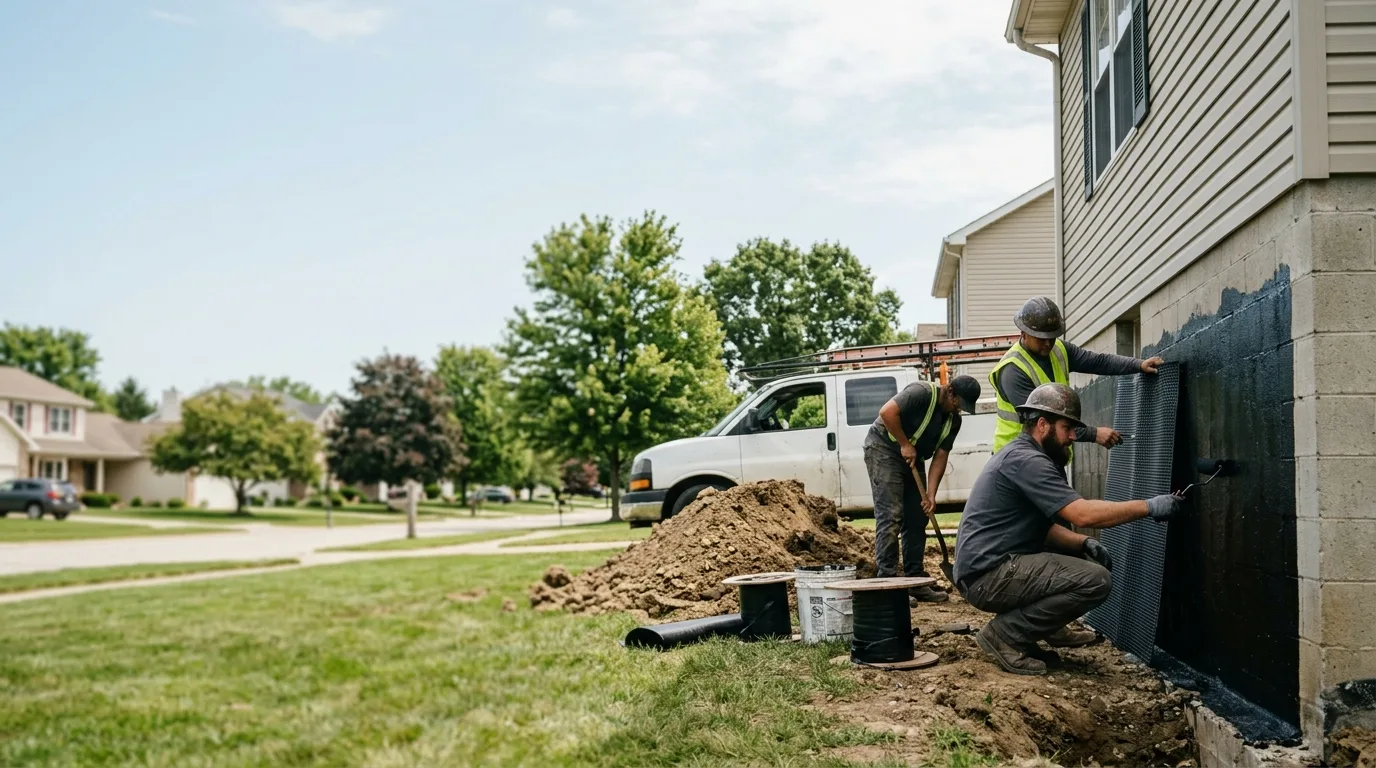 Basement Waterproofing in Mount Cory, OH near me
